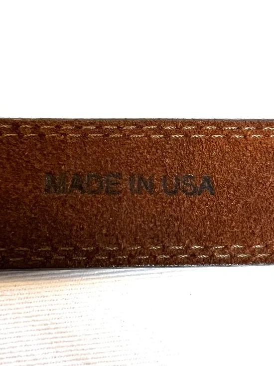 Patagonia Vintage Leather Belt with Solid Brass Buckle - Picture 4 of 15